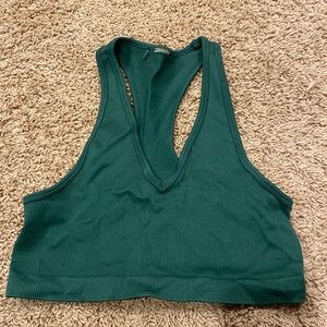 Urban Outfitters Ribbed Plunge Bra / Tank